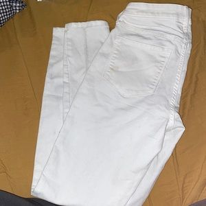 white jeans